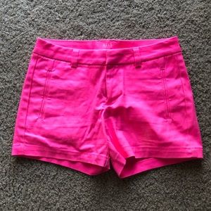 Pink shorts
